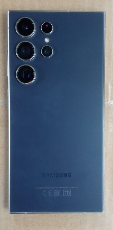 telfonlar samsung: Samsung Galaxy S22 Ultra, 512 ГБ, цвет - Синий, Сенсорный, Отпечаток пальца, Беспроводная зарядка