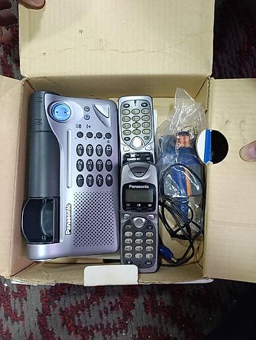 Stasionar telefonlar: Stasionar telefon Panasonic, Simsiz, İşlənmiş — 2