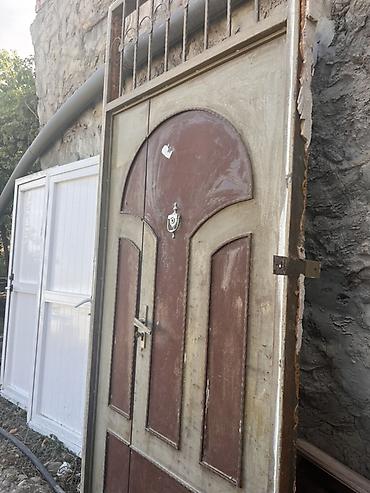 Ev və bağ: Metaldan giriş qapısı və karkası - Material: qalın metal təbəqə və — 2