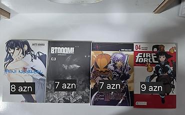 manga satışı: Manga paket satışı- Məhdud Sayda Ayrı-Ayrı 31 azn 4 lü Paket 25 azn — 3