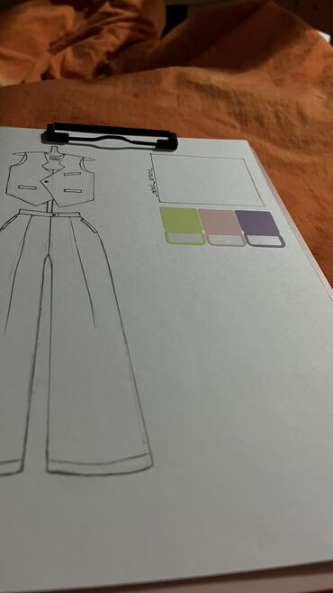 Швея: Пошив под ключ Эскиз модели, Разработка лекал, Пошив образца О.Т.К — 6