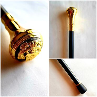 Yerimək üçün arabalar, çəliklər, əsalar, rollatorlar: Taxta və metal çəliklər satılır! ✔️ Keyfiyyətli və dayanıqlı – Taxta — 4