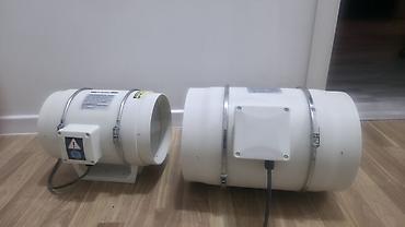 tavan ventilatoru: Məhsul: Kanal tipli inline ventilyatorlar (2 ədəd) Təsvir: - Havanın — 4