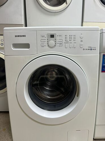 скупка стиральных машин ош: Стиральная машина Samsung, Б/у, Автомат, До 6 кг, Компактная