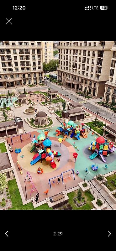 flat osh: 2 комнаты, 75 м², Ак-Кеме Элитка, 11 этаж, ПСО (под самоотделку) — 8