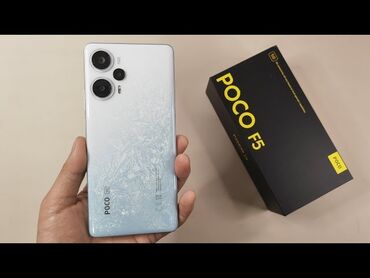 kohne telefon: Poco F5, 256 GB, rəng - Ağ, Zəmanət, Sensor, Barmaq izi