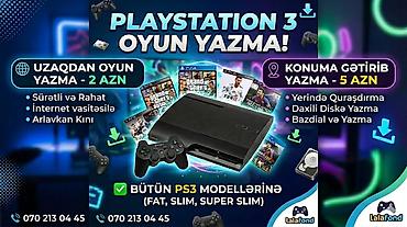 ps3 ps4: Təmir Sony Playstation, Proqram təminatının yüklənməsi, Evə gəlməklə — 1