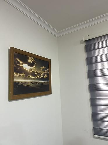 saatlar divar: Divar üçün dekorativ tablo dəsti – 4 ədəd - Mövzu: təbiət və landşaft — 1