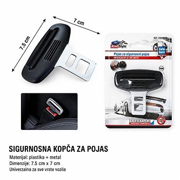 Sigurnosni pojasevi: KMT Originalna kopča za sigurnosni pojas za automobil 2001099 Opis: - — 1