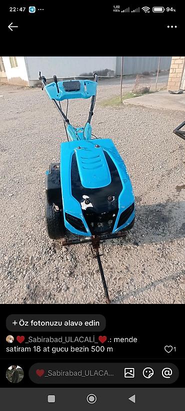 tap az traktor 82: Motos cultivator / mini traktor (iki təkərli yürüş traktoru) - — 2