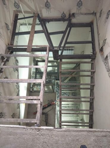 Обшивка лестниц: Ассалуму алайкум тугандар Метал карказ бетон лестница метал перилла — 39