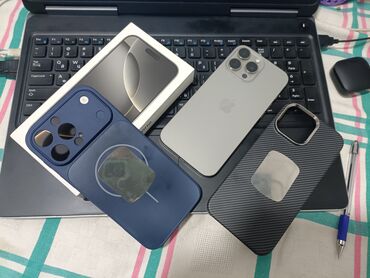 Apple iPhone: IPhone 16 Pro Max, Б/у, 256 ГБ, Natural Titanium, Коробка, 100 % — 8