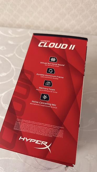 noutbuk alıram: Cəmi 10 gün istifade edilib. HyperX Cloud 2 Orjinal ! 🇺🇸Amerikadan — 4