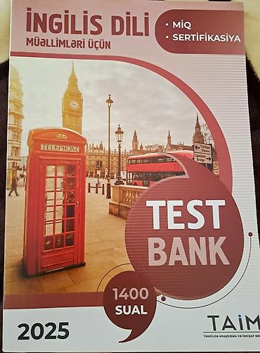 Testlər: Məhsul: “İngilis dili müəllimləri üçün TEST BANK” – 2025 nəşri — 1