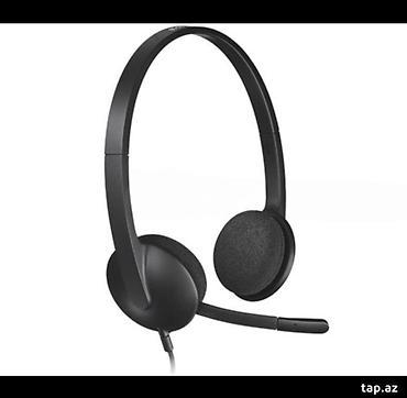 Qulaqlıq "LOGITECH Corded USB Headset H340 - BLACK"LOGITECH Corded USB