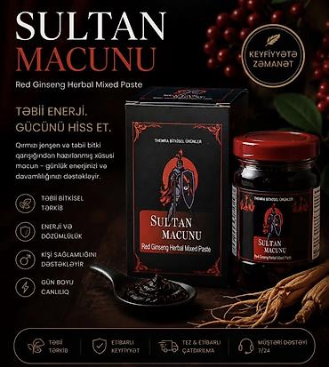 assa çayı tərkibi: Sultan məcun 💯% Orginaldir icinde senetli sultandir.serfikatlidir — 1
