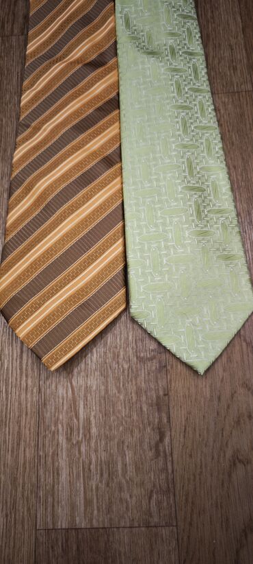 Галстуки, запонки: Галстуки мужские, новые. - Классические однотонные сатиновые — 19