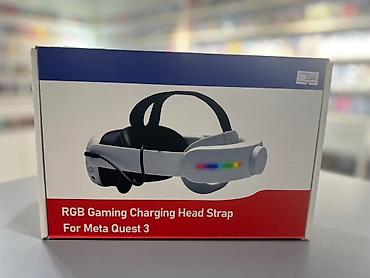 oculus 2: RGB Gaming Charging Head Strap для Meta Quest 3 Игровое регулируемое — 2