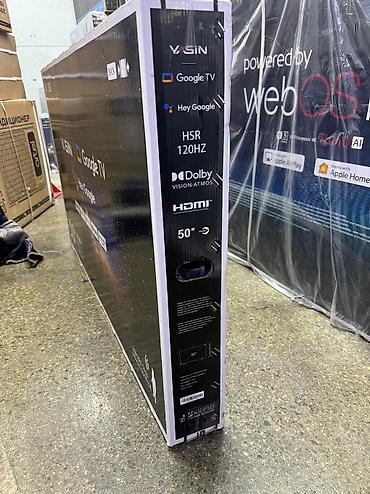 Телевизоры: 🔥🔥СРОЧНАЯ АКЦИЯ !🔥🔥 телик телевизор YASIN QLED 50Q90 130 см 50" 4k HD — 19