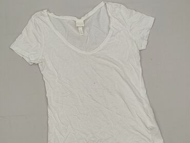 hm t shirty basic: H&M, T-shirt damski, rozmiar M