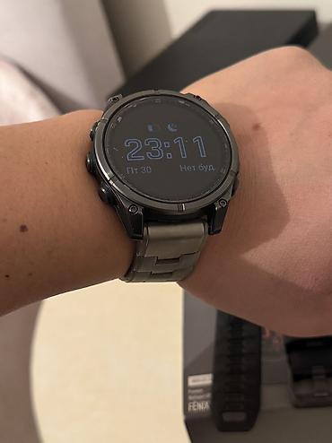купить xbox series s в бишкеке: Garmin fenix 8 sapphire amoled Black edition В идеальном состоянии — 1