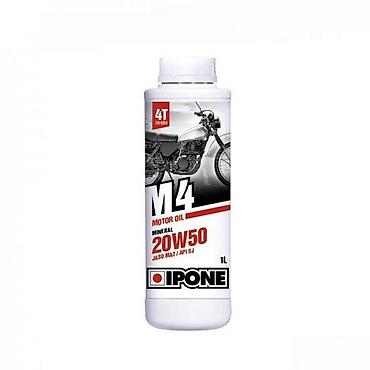 za motor: IPONE M4 Motor Oil 20W50 – mineralno motorno ulje za četvorotaktne — 1