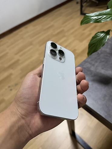 iphone 11 pr: IPhone 15 Pro, Б/у, 256 ГБ, Белый, Коробка, Чехол, Защитное стекло, 98 % — 3