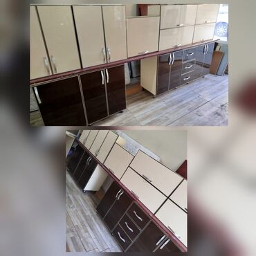 Çarpayılar: Metbex mebeli satilir olcu 3.45 sm umumi mebelin korpusuda qapilarida