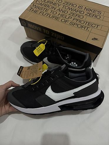 Кроссовки и спортивная обувь: Мужские кроссовки, 43, Nike, Новый, цвет - Черный, Самовывоз — 1