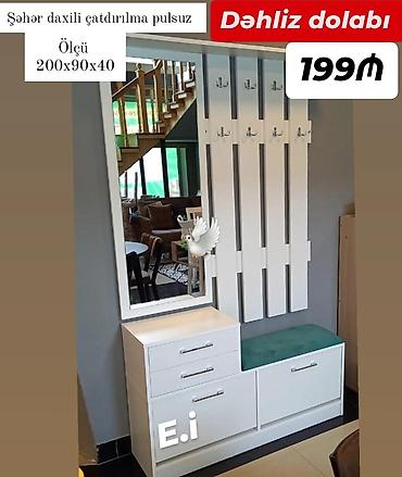 Шкафы-прихожие: Dəhliz dolabı yeni rəng seçimi var — 1