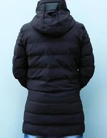 Zimske jakne: Muška zimska parka – crna - Duga silueta do sredine butina, ravnog — 15