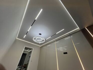 Натяжной потолок: Натяжной потолок Глянцевое, Матовое, 3D потолки Гарантия, Бесплатная консультация, Бесплатный замер — 13