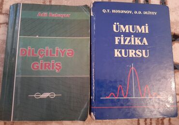 Digər: Adil Babayev Dilçiliyə giriş- 4 Azn
Ümumi Fizika kitabı- 5 Azn