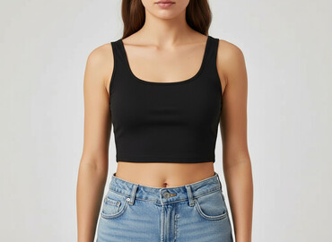 obcisłe krótkie spodenki: Women`s top, size S