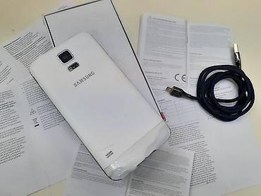 samsung a55 adapter: Samsung Galaxy S5 Active, 16 GB, rəng - Ağ, Zəmanət, Düyməli, Sensor — 4