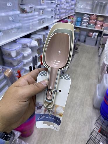 Набор кухонных совков (3 шт.) - Назначение: для рассыпчатых продуктов