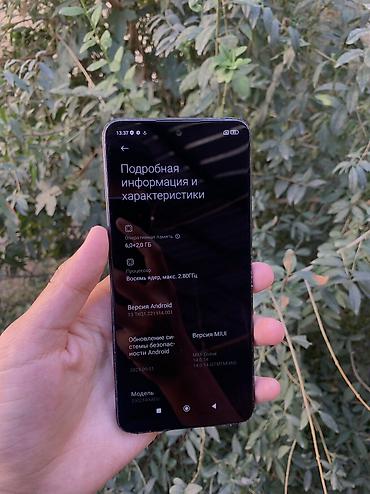 redmi: Redmi, Redmi Note 12, Б/у, 128 ГБ, цвет - Черный, 2 SIM — 2