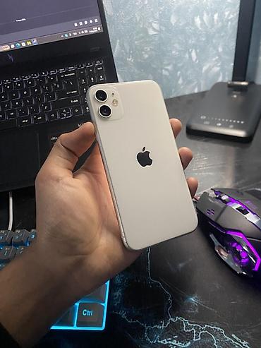 iphone s4: IPhone 11, 128 GB, Ağ, Simsiz şarj — 1