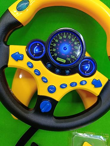 руль игрушки: Руль игрушка музыкальная на присосках🚘 Комплектация товара: руль, 3 — 3