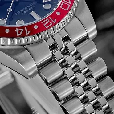 Ručni satovi: ADDIESDIVE AD2050 -40mm- Pepsi -Rolex GMT-Master II Hom Potpuno nov — 7