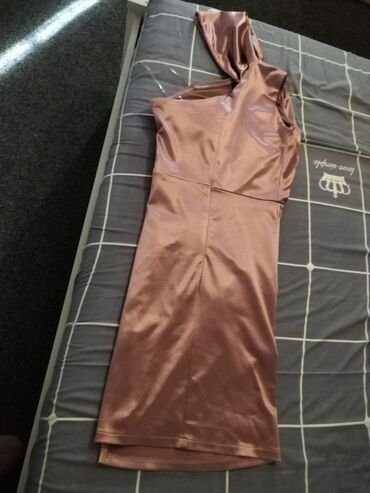 Haljine: Elegantne haljine – set od 3 komada 1) Asimetrična satenska haljina — 7