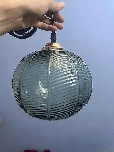 smart light: Подвесной светильник с стеклянным плафоном «шар» есть 4штуки каждая — 1