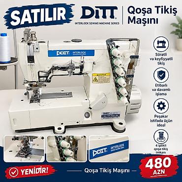 DITT Interlock QOŞA TİKİŞ MAŞINI - Model: APE-700-01GB-356 (Interlock