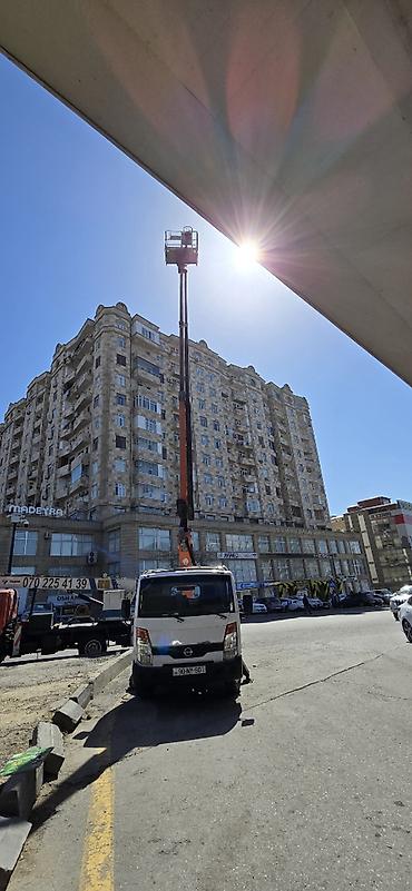 avtosəbət: SATILIR.Nissan Cabstar Avtokran-avtosəbəti yuxarı hündürlüklərdə — 5