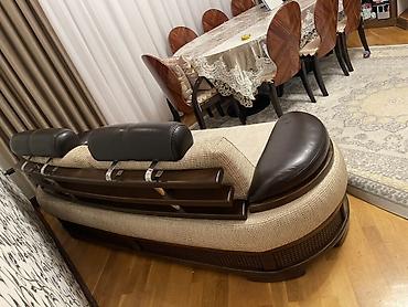 dəhlizə divan: Premium divan – taxta karkaslı, klassik-modern dizayn. Opşi 2,40 uzunu — 4
