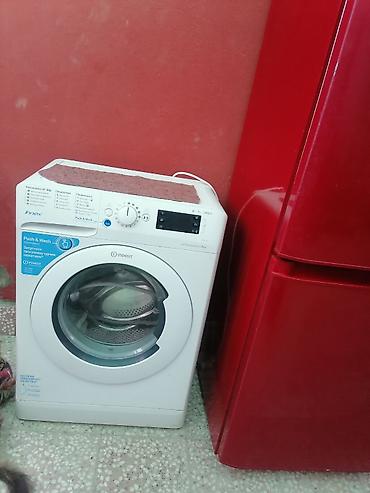 Стиральные машины: Стиральная машина Indesit, 5 кг, Б/у, Автомат, Без сушки, Самовывоз — 3