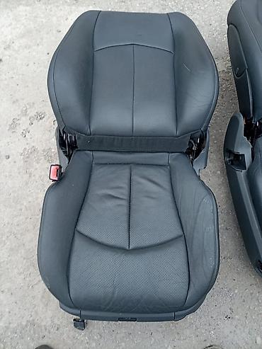 second tech: Переднее сиденье, Кожа, Mercedes-Benz 2003 г., Б/у, Оригинал, Германия — 4