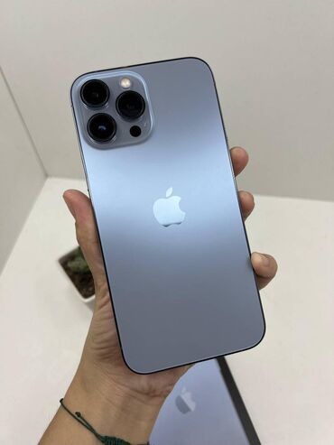 айфон 11 mini: IPhone 13 Pro Max | 128 ГБ Pacific Blue | Рассрочка | Защитное стекло, Чехол, Коробка | Lightning