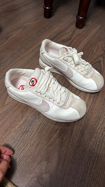 кортезы кроссовки: Кроссовки, 38.5, Nike, Б/у, цвет - Белый — 1