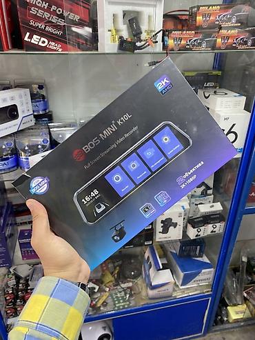 led matrix panel: Видеорегистратор-зеркало BOS-MINI K10L - Полноэкранный стриминговый — 1